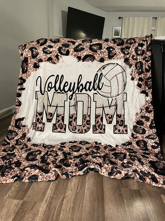 Volleyball Mom Oversized Blanket